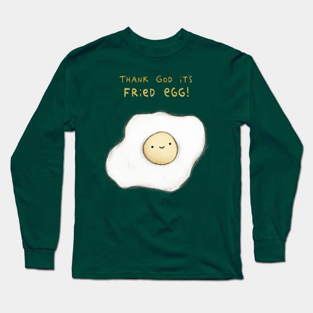 Fried Egg Long Sleeve T-Shirt by Sophie Corrigan